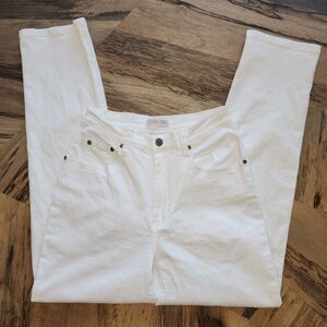 Vintage Cherokee White High Rise Straight Leg Jeans Sz 6